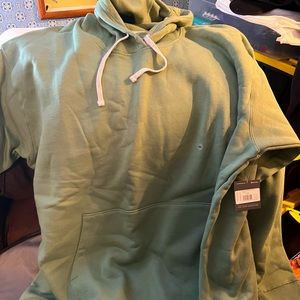 EB4 Eddie Bauer Hooded Sweatshirt 3XL Sage NWT